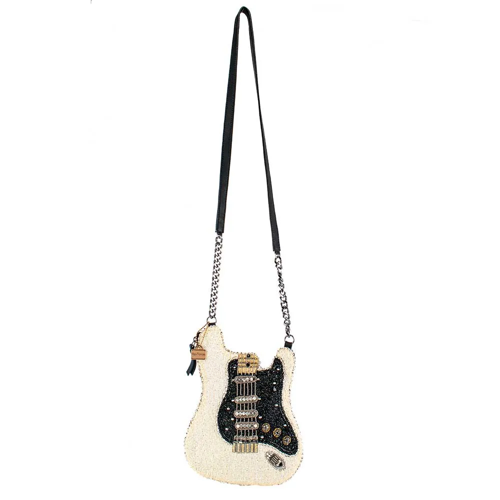 HandBag, Hand Beaded Fender Guitar - Style S002-413