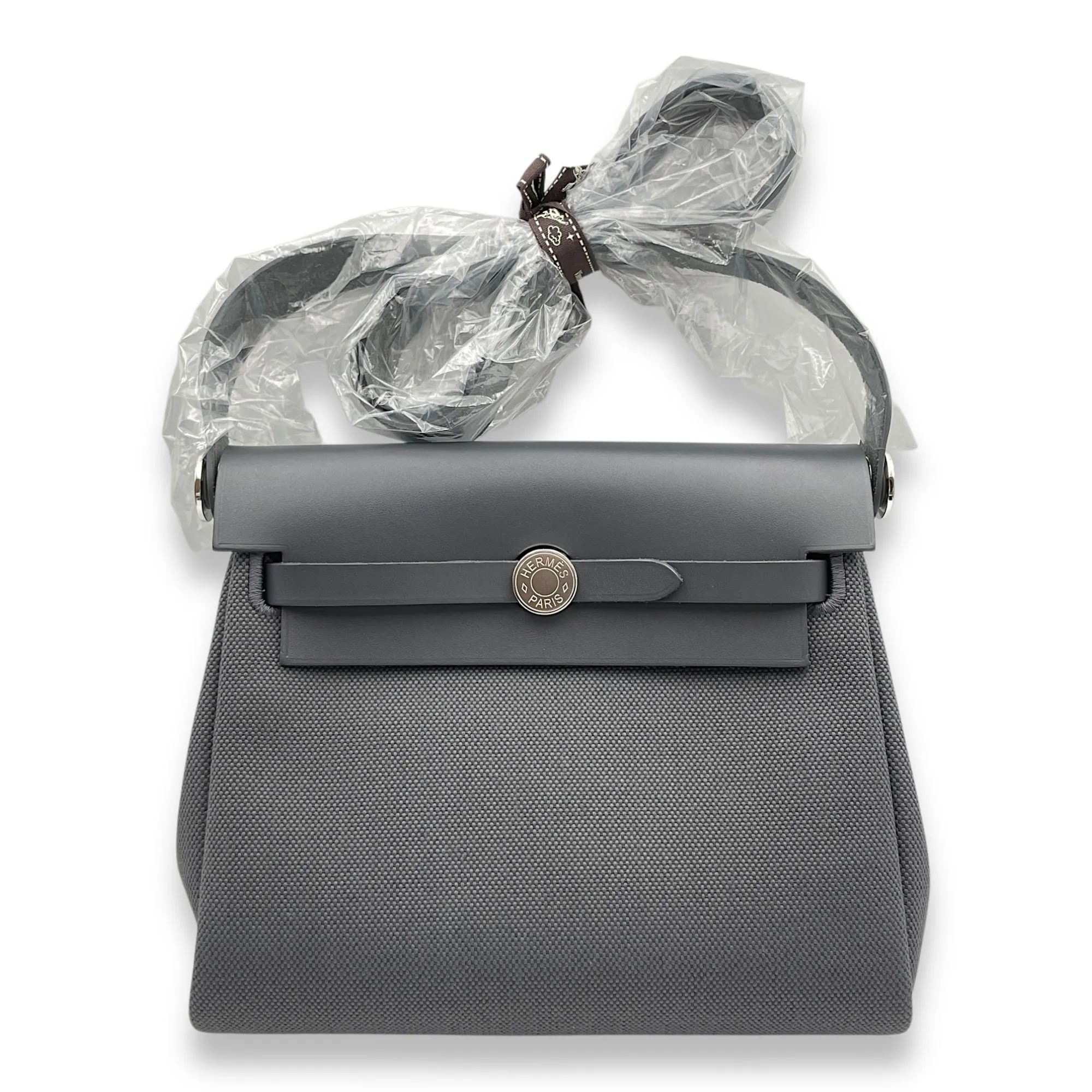 Herbag Mini Ardoise in Vache Hunter/Toile, Palladium hardware