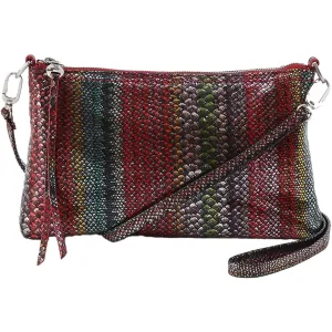 Hobo Darcy Holiday Stripe Printed Vintage Leather