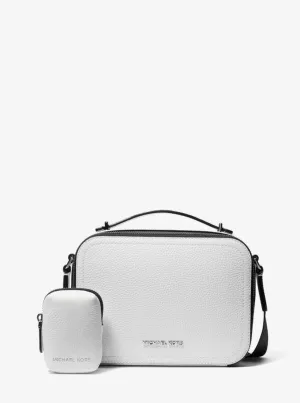Hudson Pebbled Leather Crossbody Bag