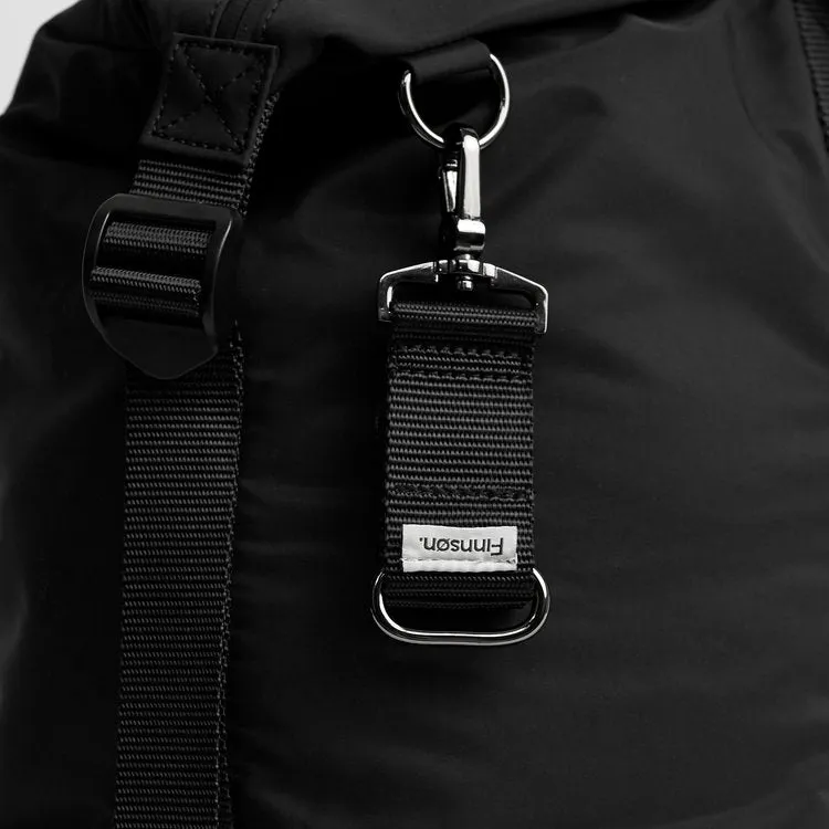 Ida Eco Holdall Baby Change Bag with Black Change Mat (Black)