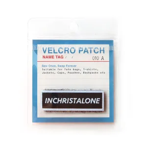 In Christ Alone {Velcro Tag}