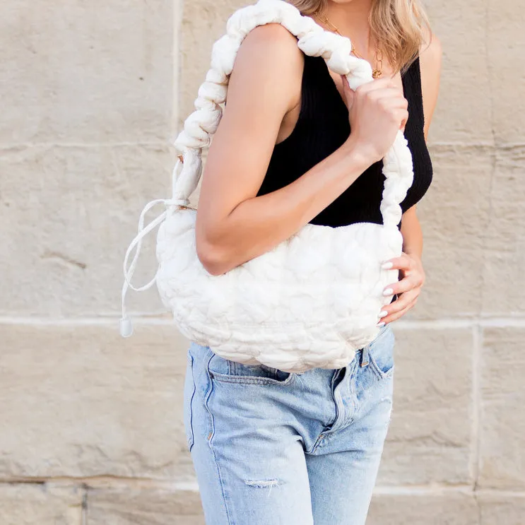 Indy Convertible Quilted Puffer Crossbody