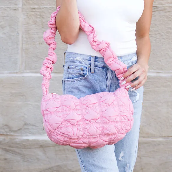 Indy Convertible Quilted Puffer Crossbody