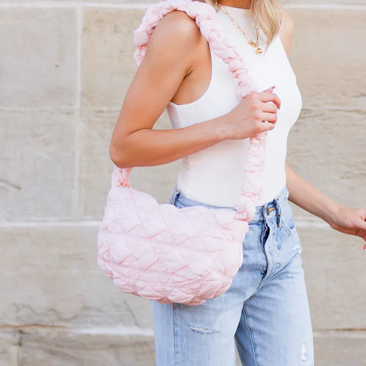 Indy Convertible Quilted Puffer Crossbody