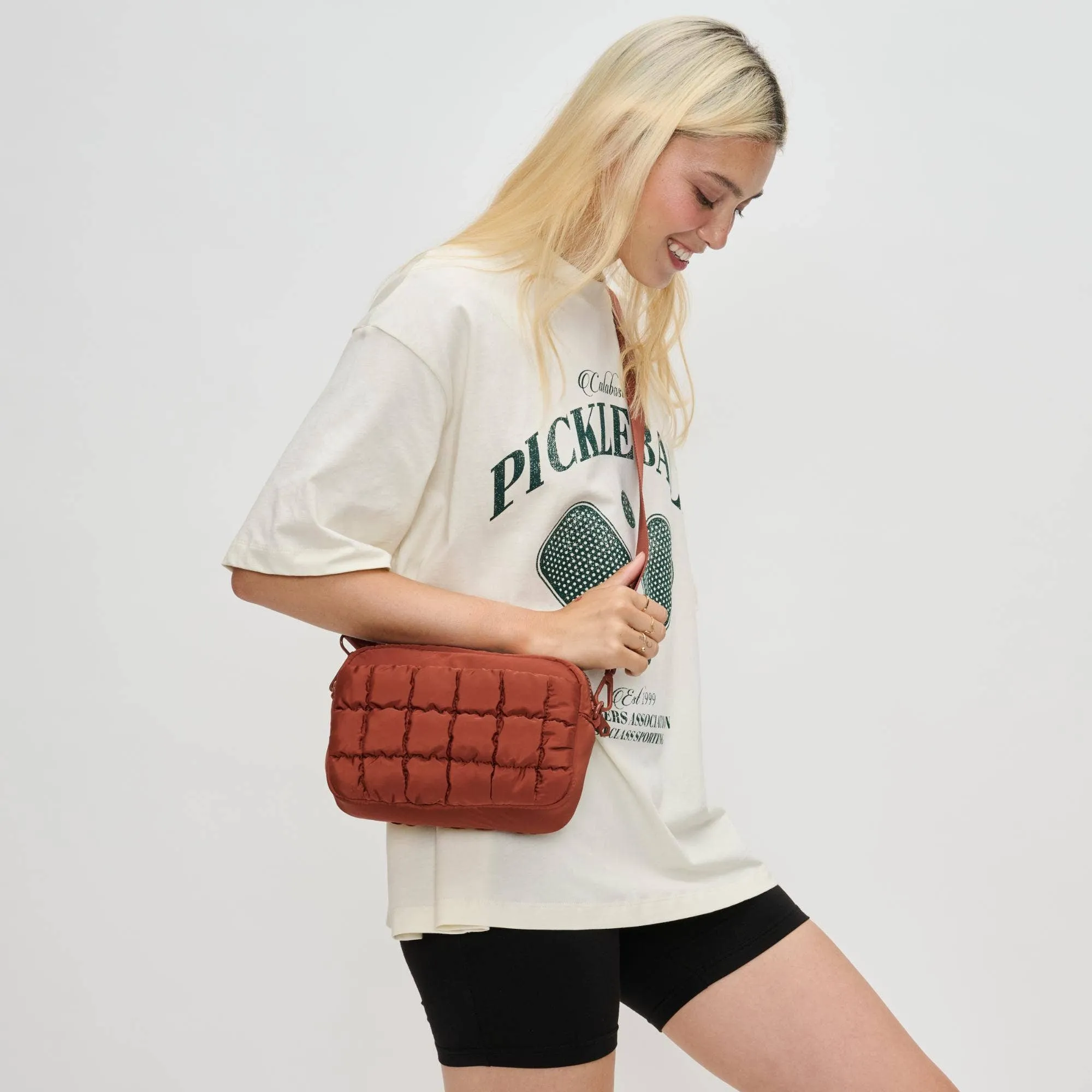 Inspiration Quilted Puffer Nylon Crossbody