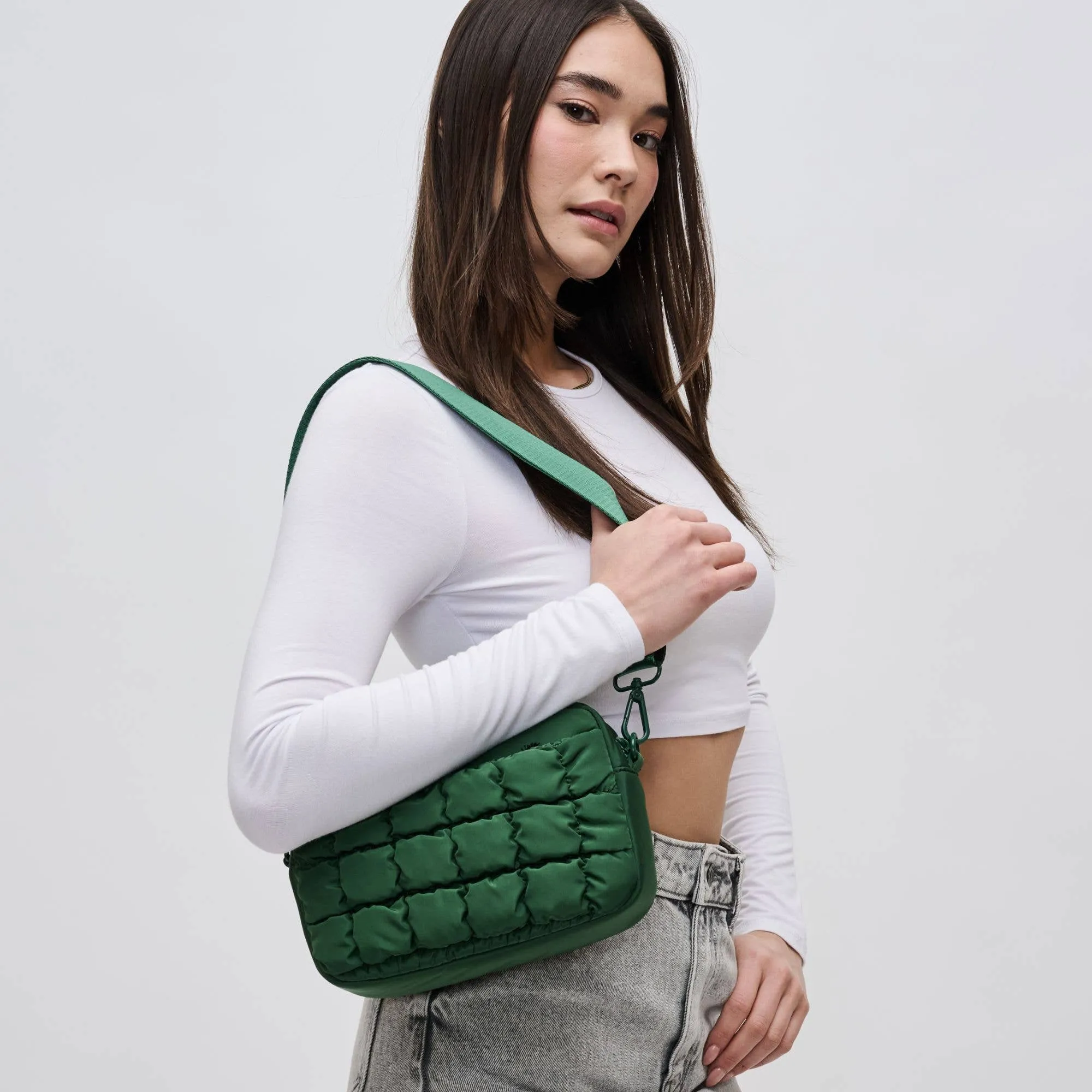 Inspiration Quilted Puffer Nylon Crossbody
