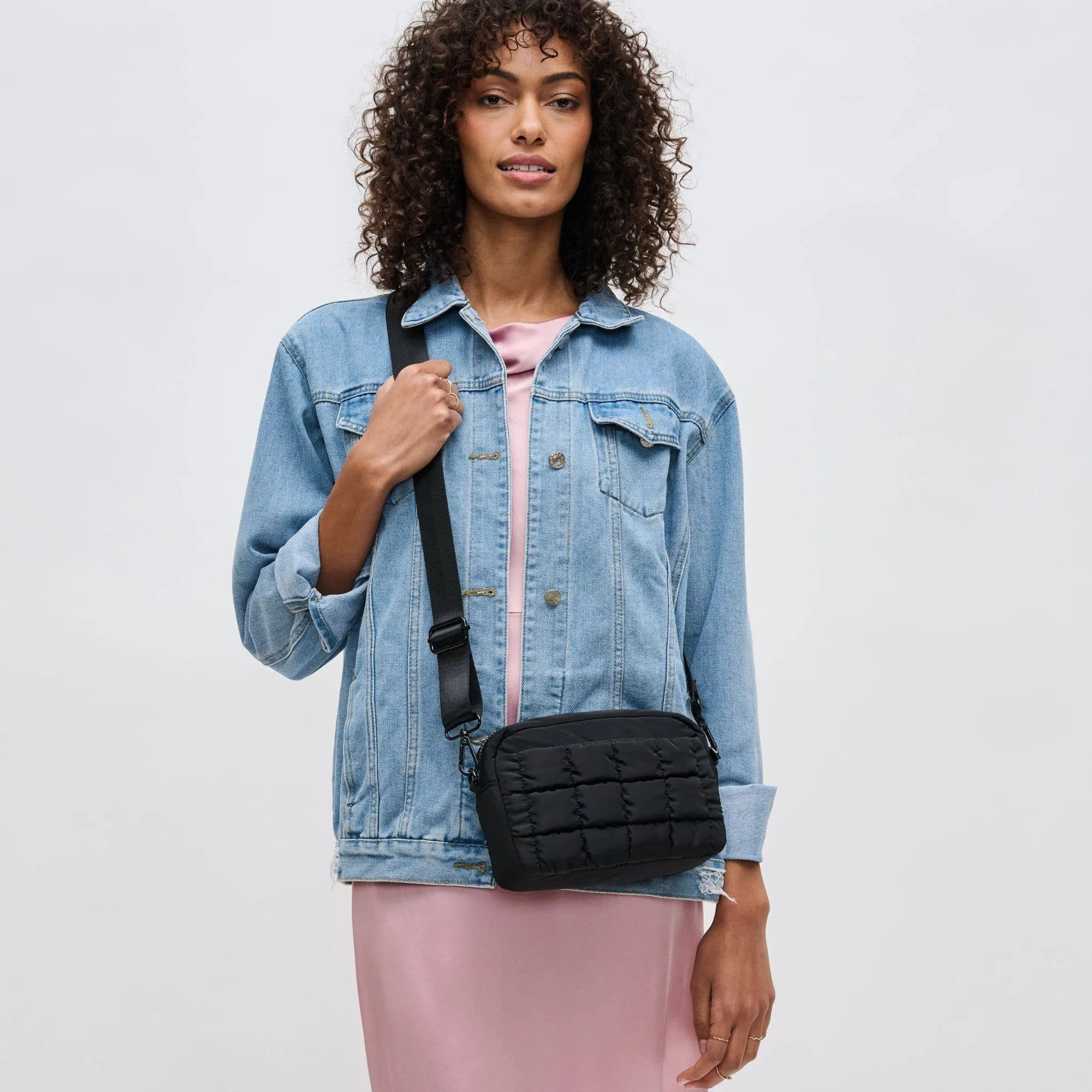 Inspiration Quilted Puffer Nylon Crossbody