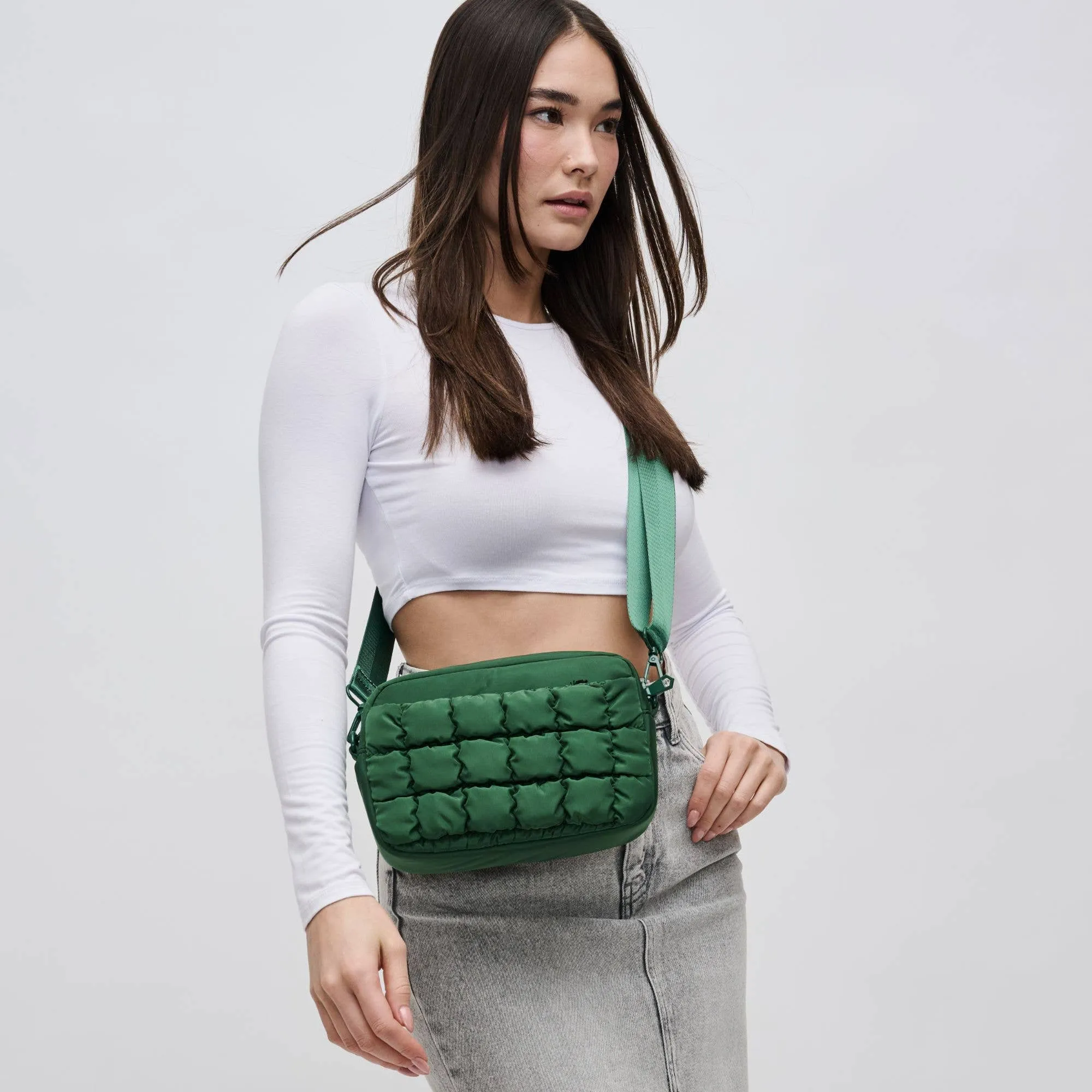 Inspiration Quilted Puffer Nylon Crossbody