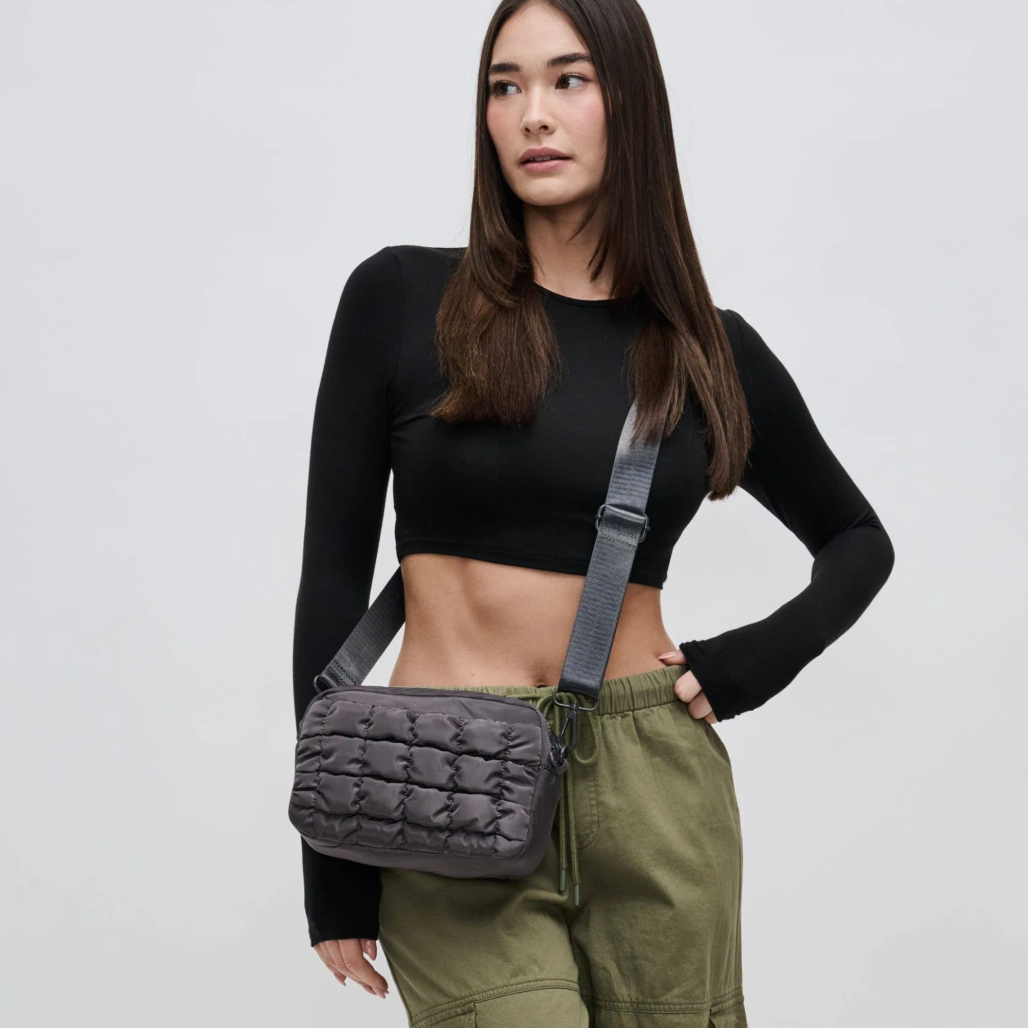 Inspiration Quilted Puffer Nylon Crossbody