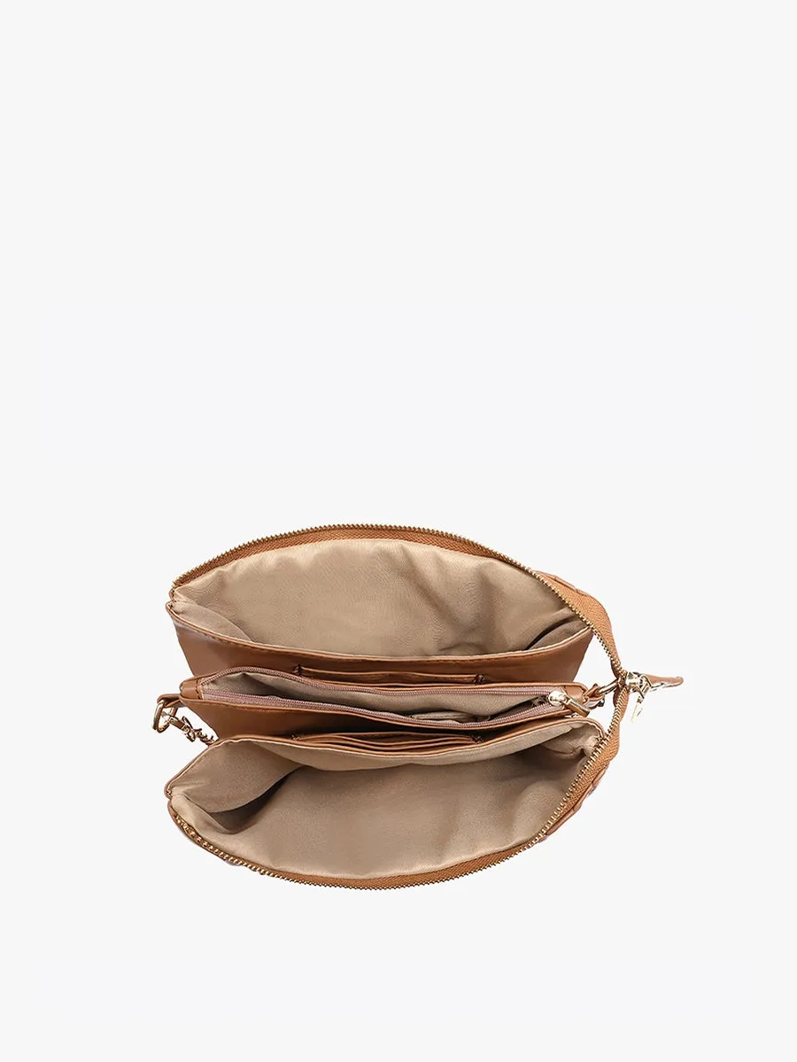 Izzy Puffer Crossbody Bag w/ Chain