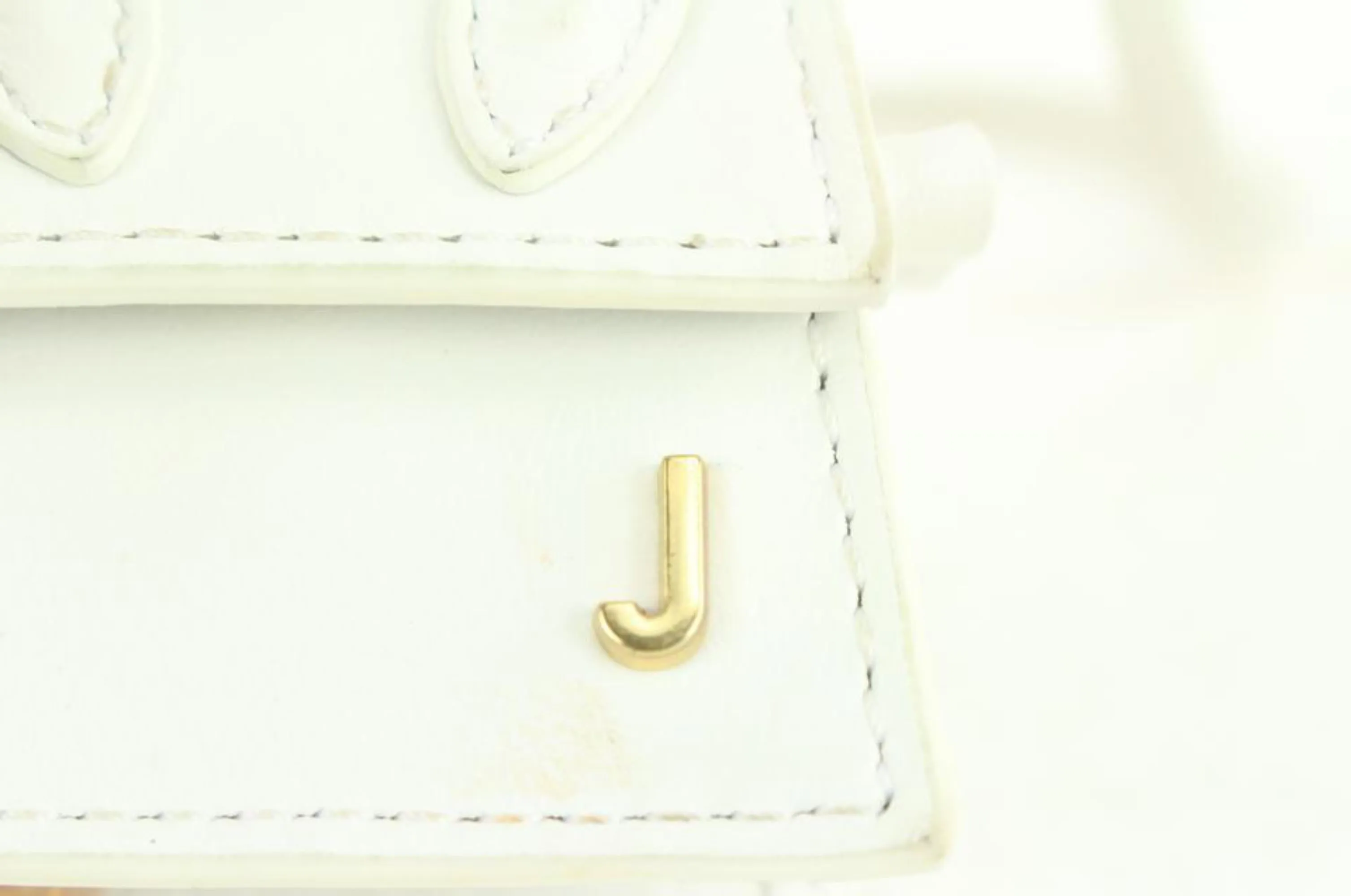 Jacquemus White Le Petit Chiquito Nano Mini Crossbody Bag 4j815