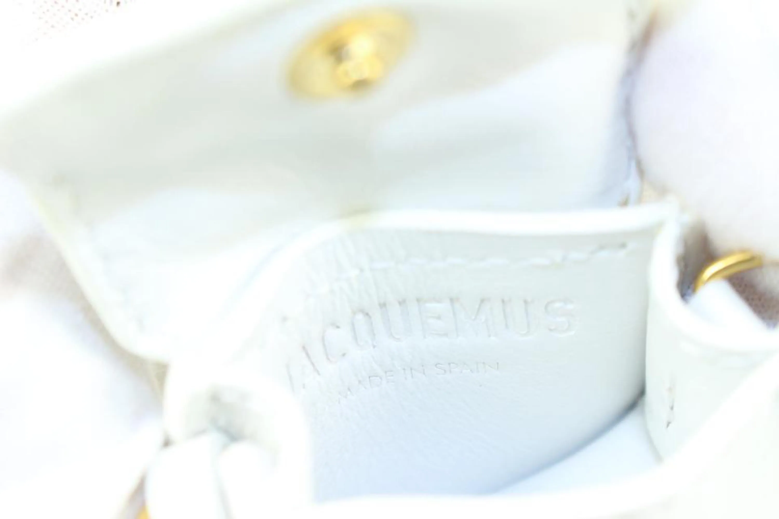 Jacquemus White Le Petit Chiquito Nano Mini Crossbody Bag 4j815