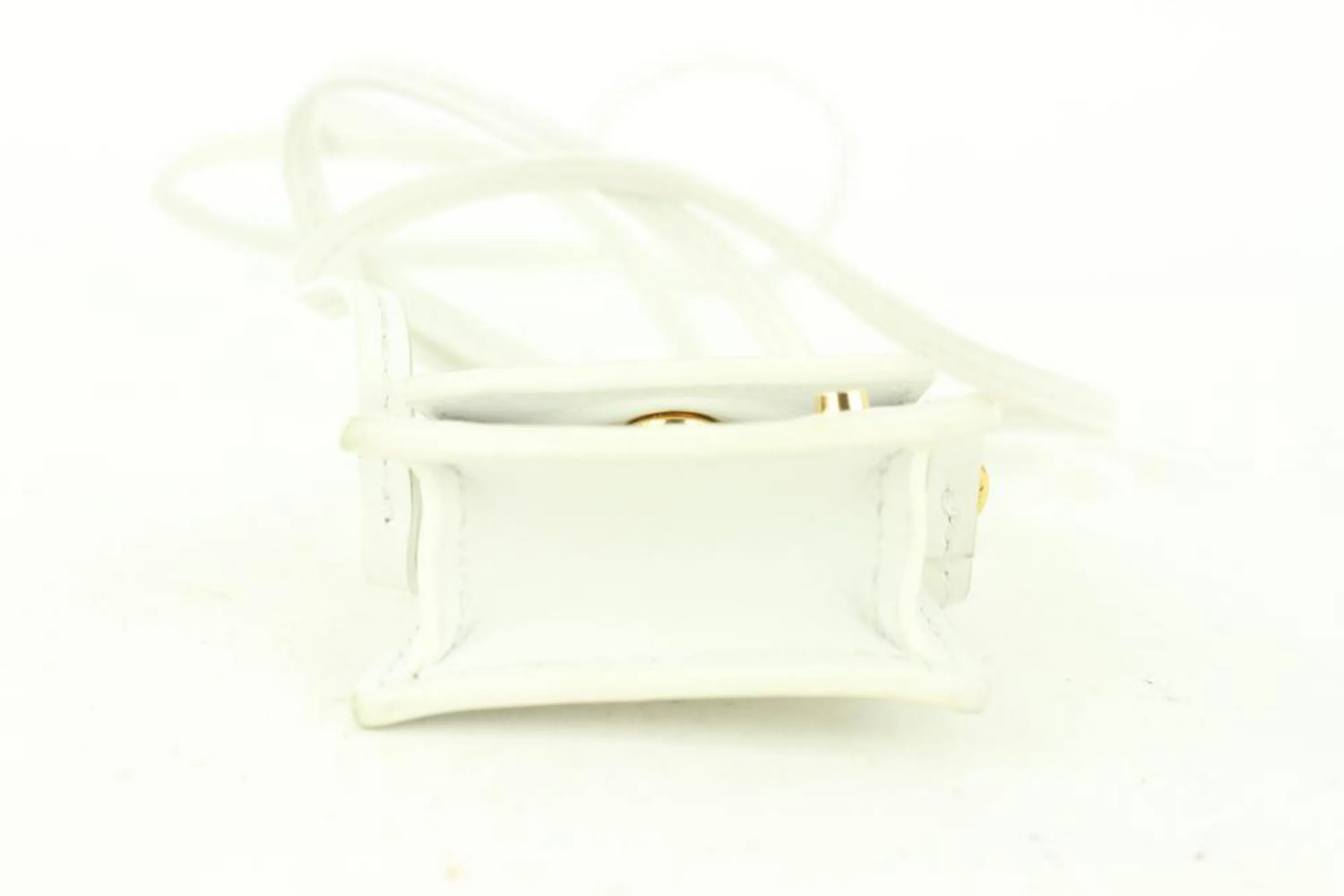 Jacquemus White Le Petit Chiquito Nano Mini Crossbody Bag 4j815