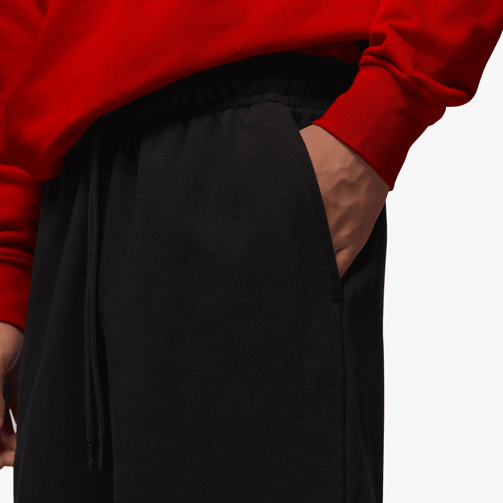Jordan Essential Loopback Fleece Shorts - Black