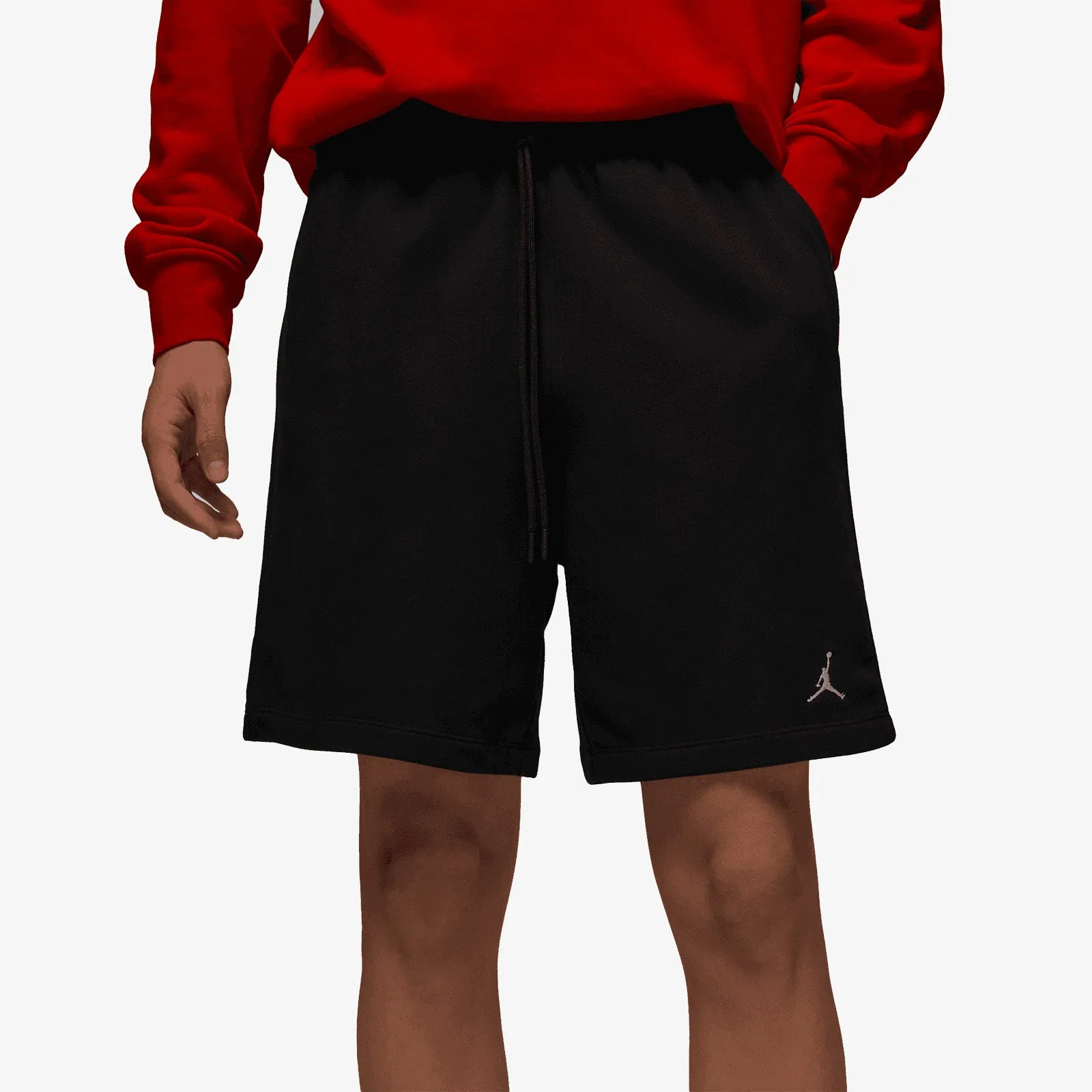 Jordan Essential Loopback Fleece Shorts - Black