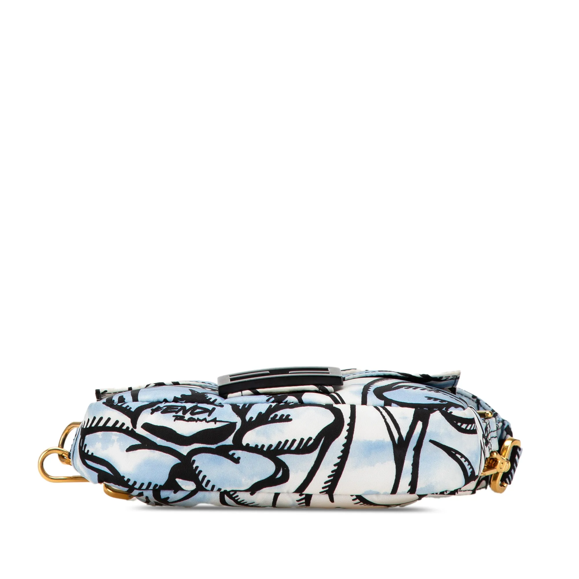 Joshua Vides Mini Nylon Convertible Baguette Crossbody