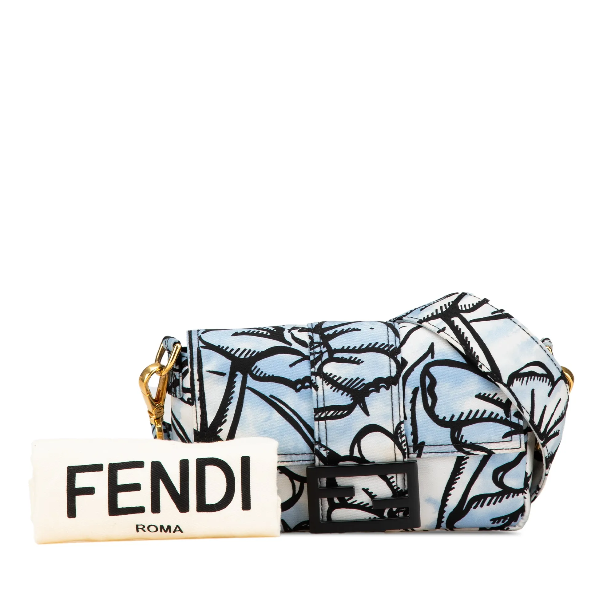 Joshua Vides Mini Nylon Convertible Baguette Crossbody