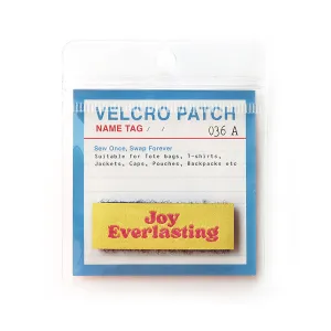 Joy Everlasting {Velcro Tag}
