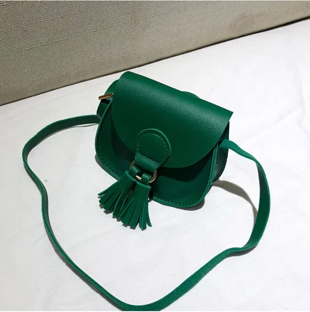 Junior Girls PU Leather Crossbody Shoulder Bag