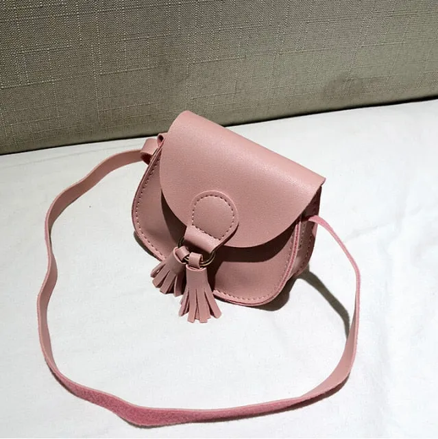 Junior Girls PU Leather Crossbody Shoulder Bag