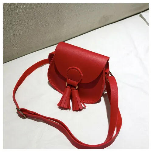 Junior Girls PU Leather Crossbody Shoulder Bag