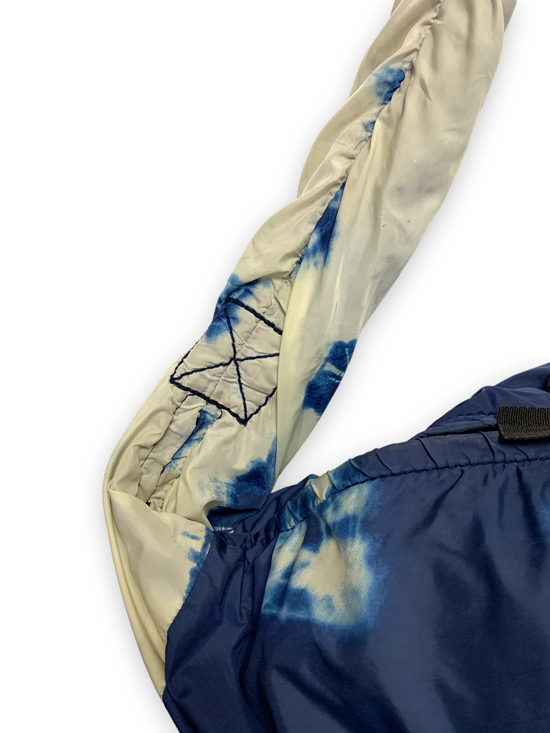 Kapital Kountry Tie Dye Nylon Snufkin Shoulder Bag Indigo