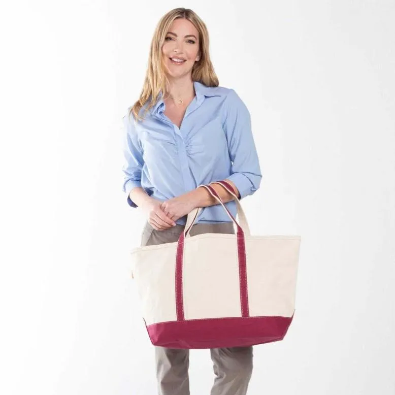 Kappa Kappa Gamma Large Canvas Tote Bag