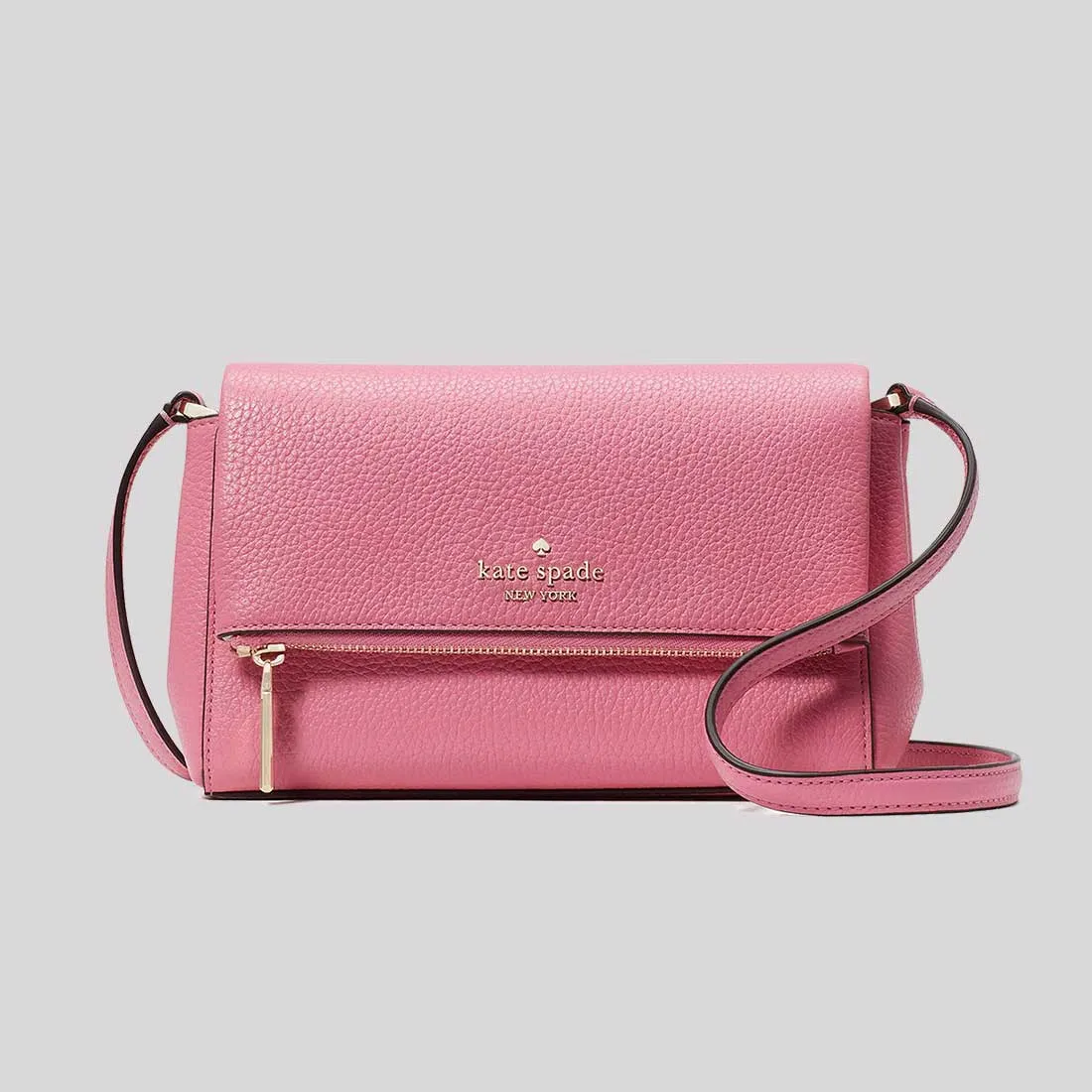 KATE SPADE Leila Mini Zip Crossbody Blossom Pink RB-KE487