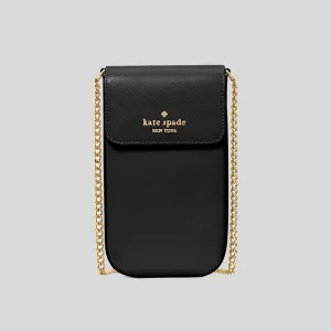 KATE SPADE Madison Phone Crossbody Bag Black RB-KK152