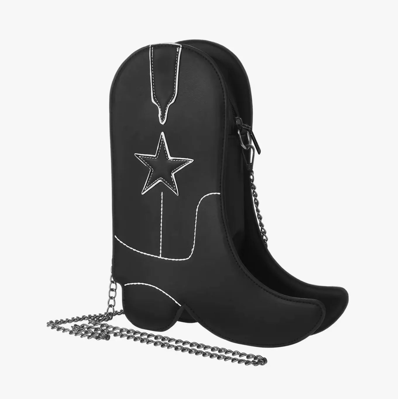 KB17602  Western Boot Crossbody Bag