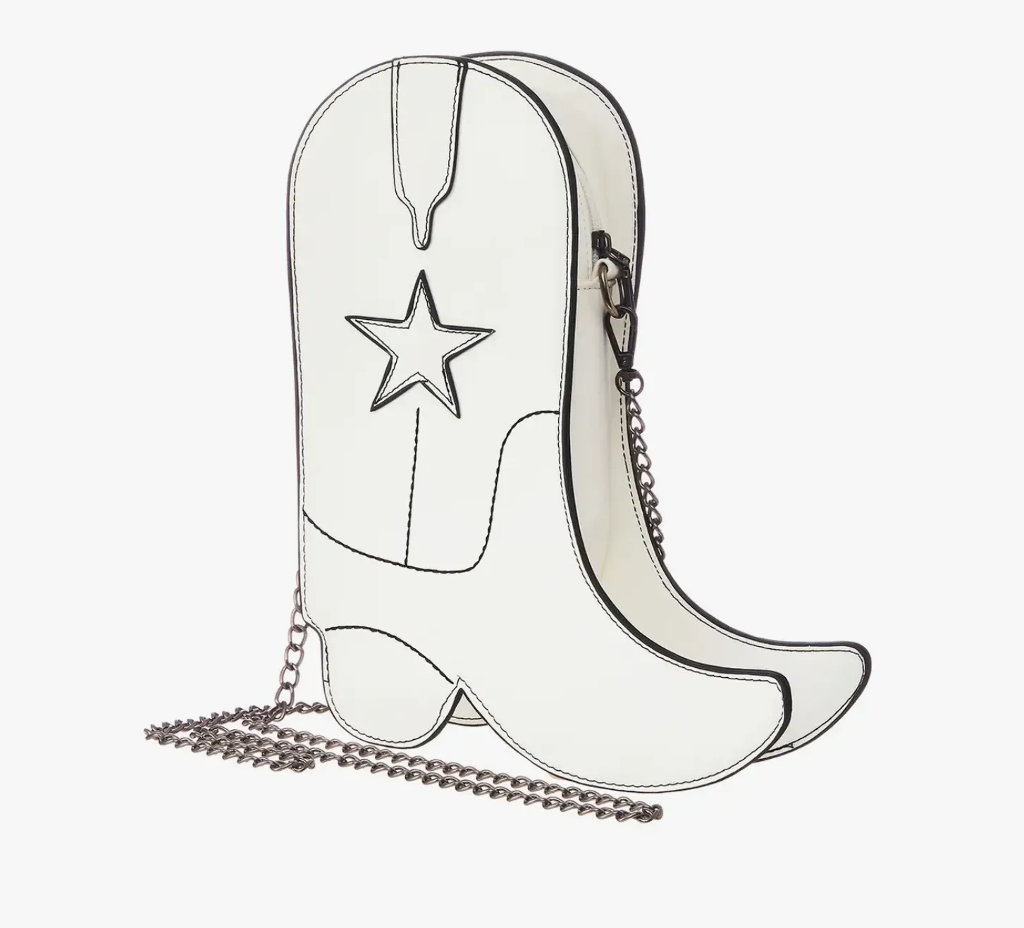 KB17602  Western Boot Crossbody Bag