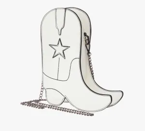 KB17602  Western Boot Crossbody Bag