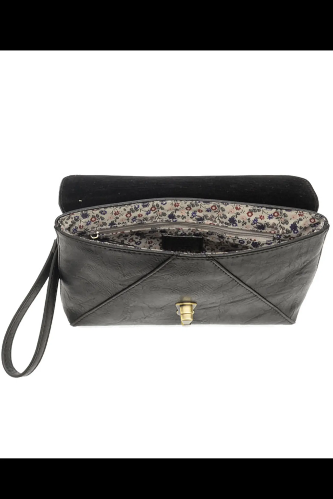 Keyhole Turnlock Envelope Crossbody