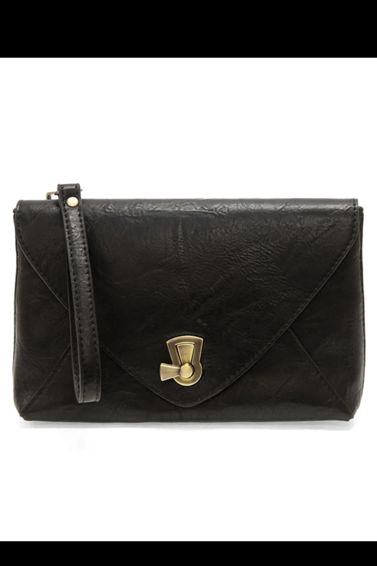 Keyhole Turnlock Envelope Crossbody