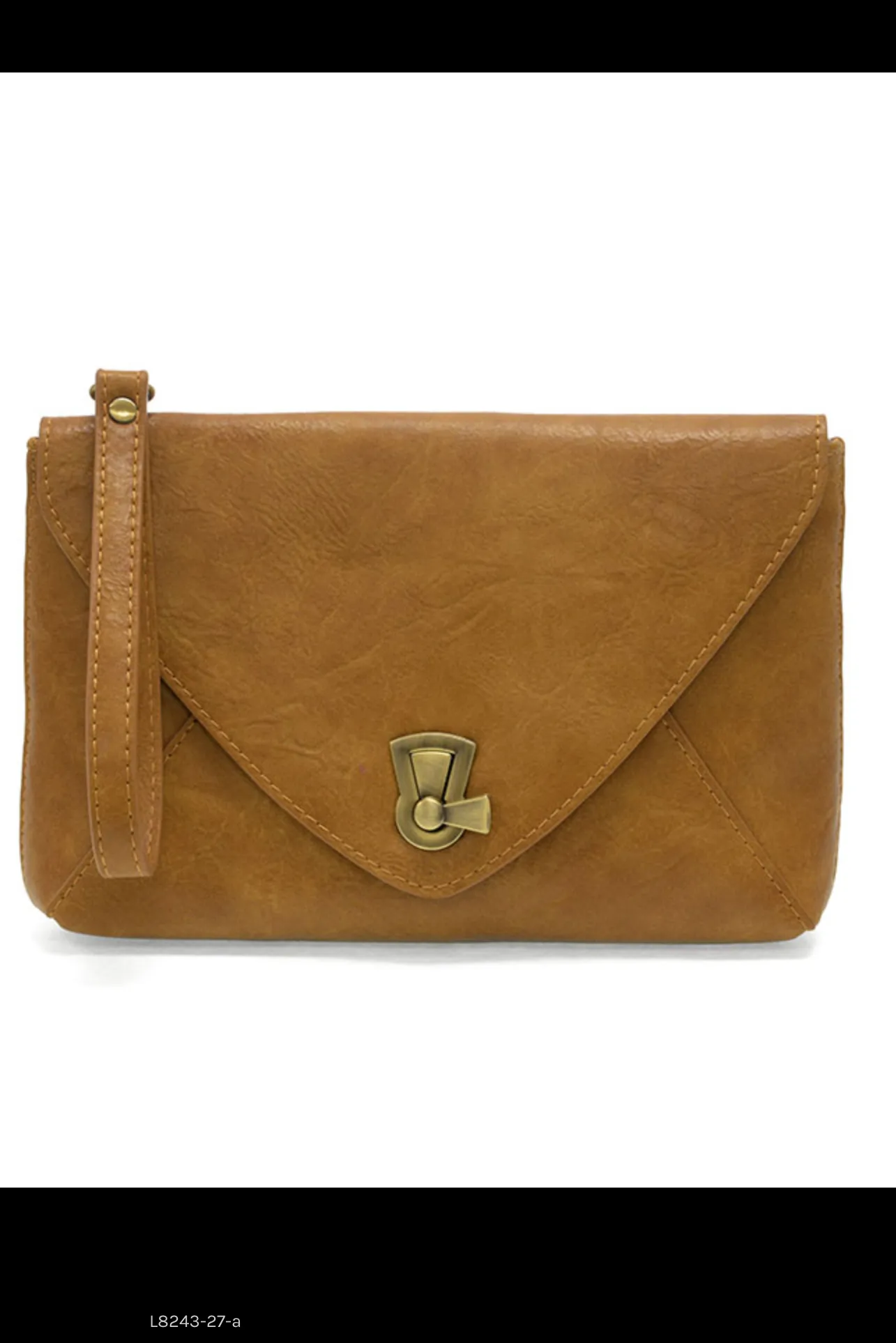 Keyhole Turnlock Envelope Crossbody