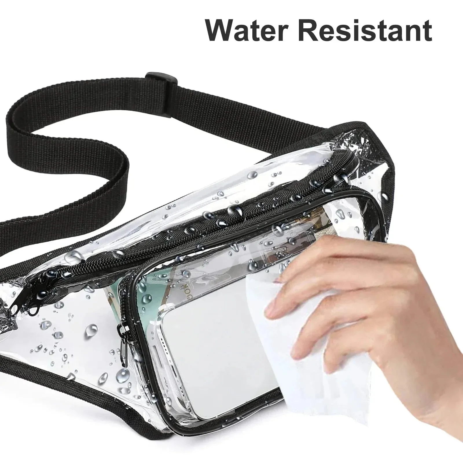 Kitty | Clear Stadium-Approved Waist and Sling Bag