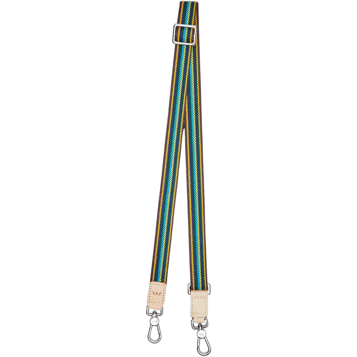 Kiwi Webbing Slim Crossbody Strap