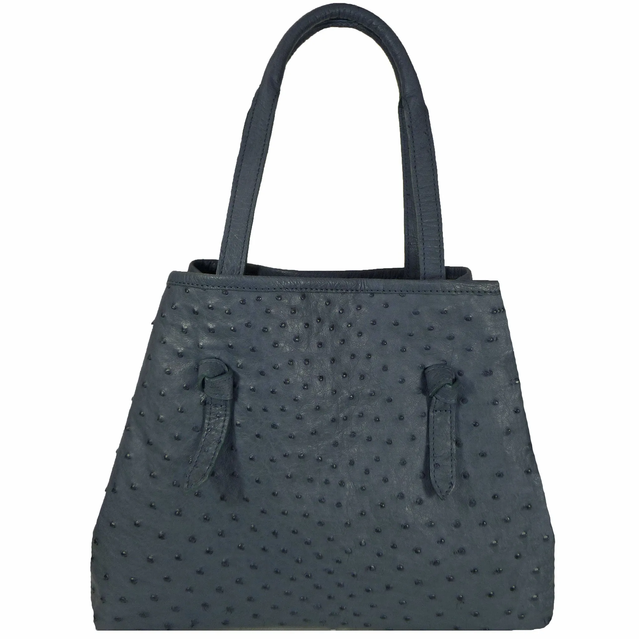 Knotted Tote in Ostrich