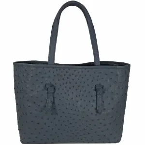 Knotted Tote in Ostrich