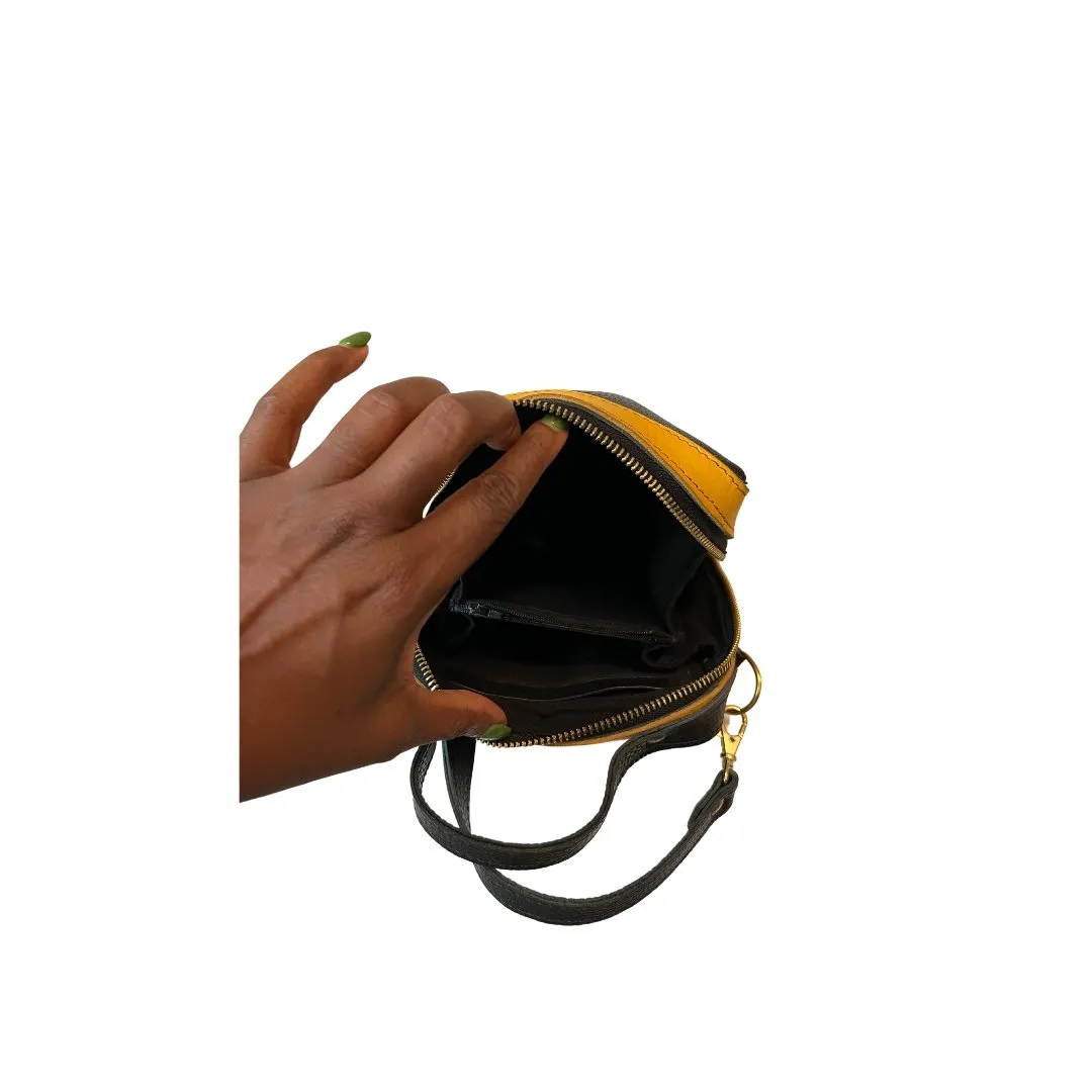 Kura Bag - Black and Yellow