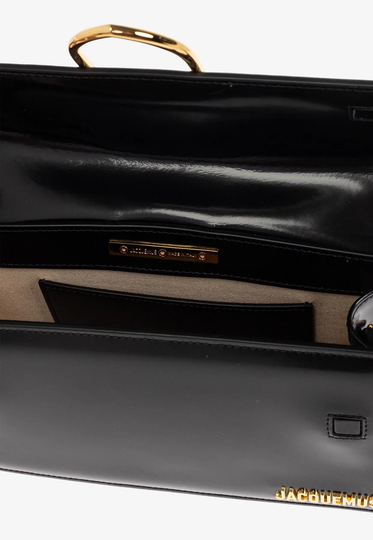 Large Bambino Leather Top Handle Bag