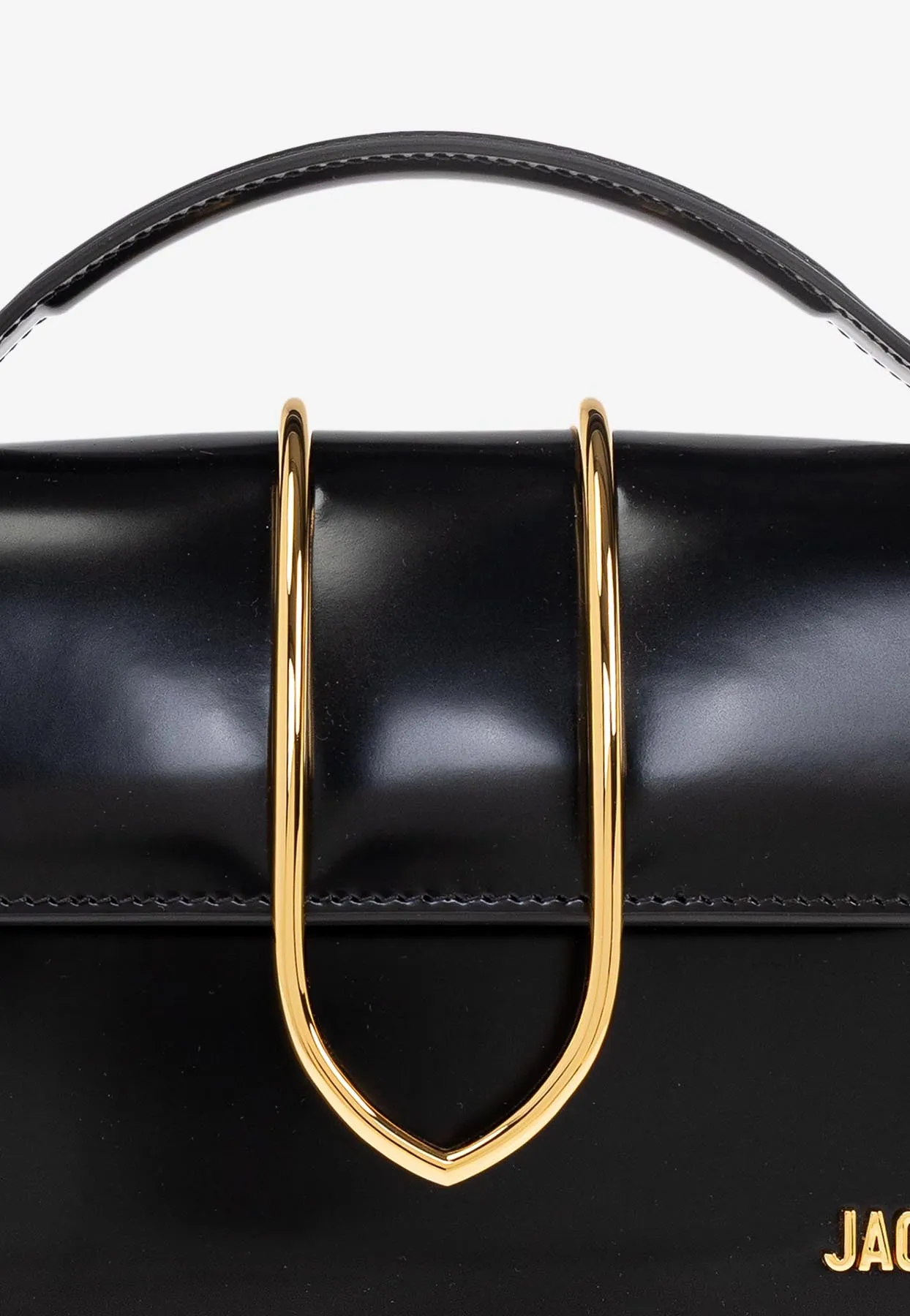 Large Bambino Leather Top Handle Bag