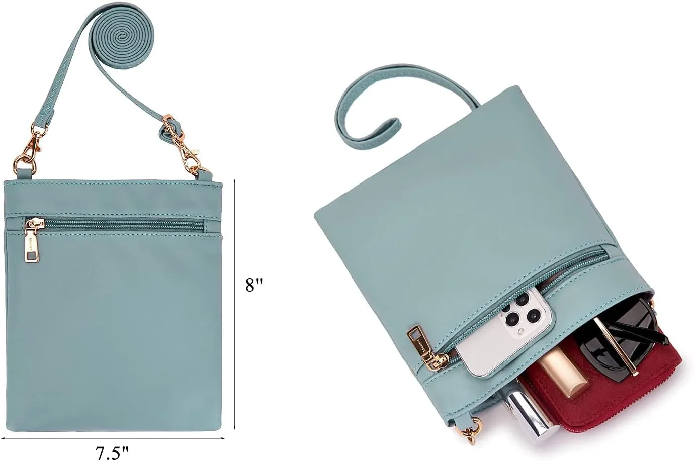Large Crossbody Bags Shoulder Handbags & Wallet Set for Women