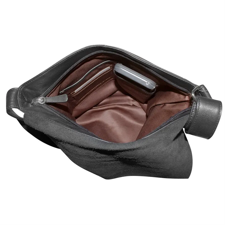 Large Crossbody Bags With Raw Edges