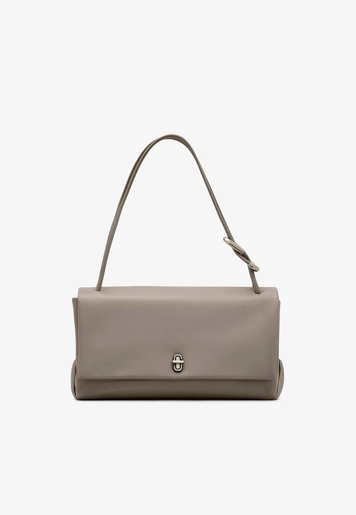 Large Leather Dual Shoulder Bag