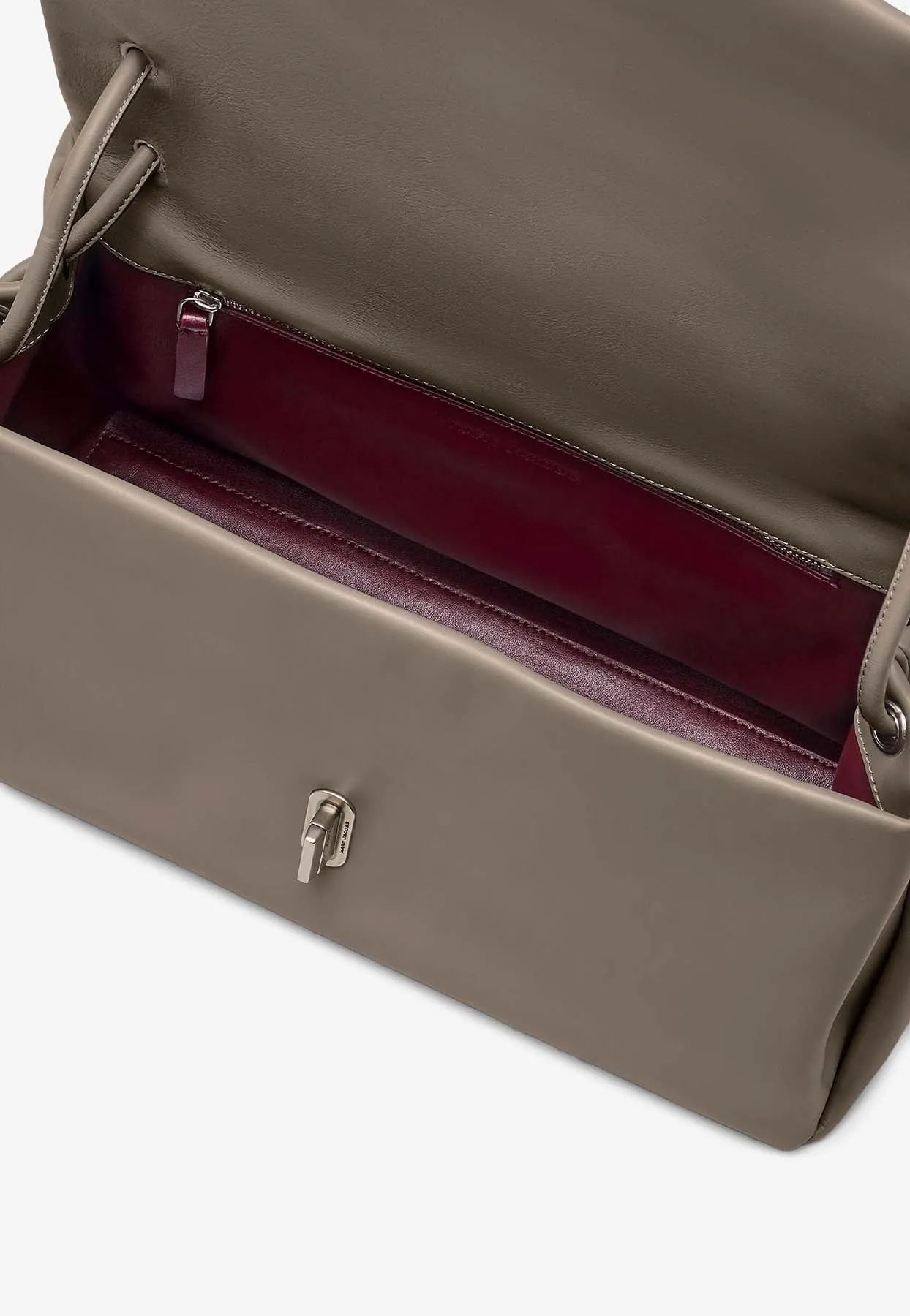Large Leather Dual Shoulder Bag