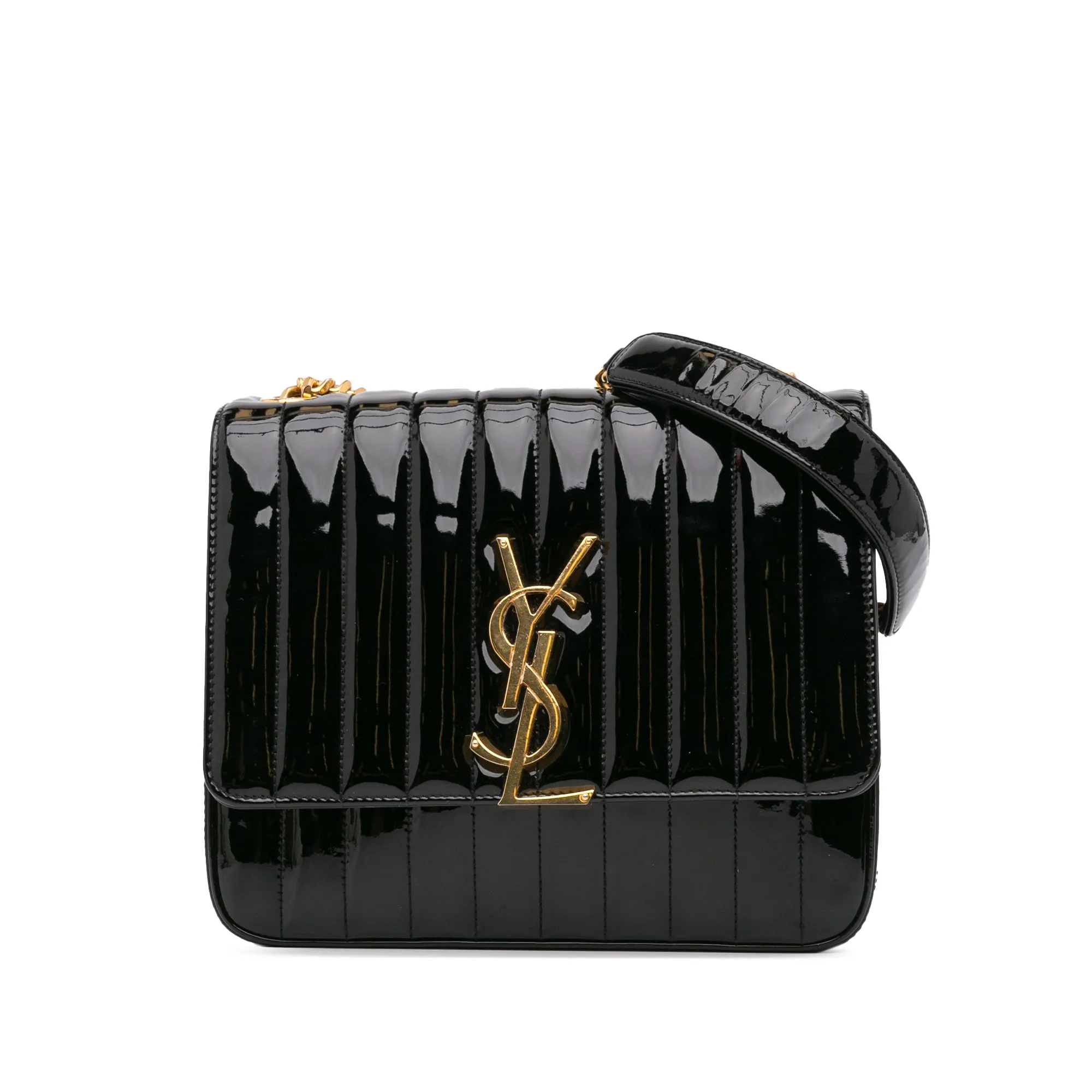 Large Patent Vicky Crossbody