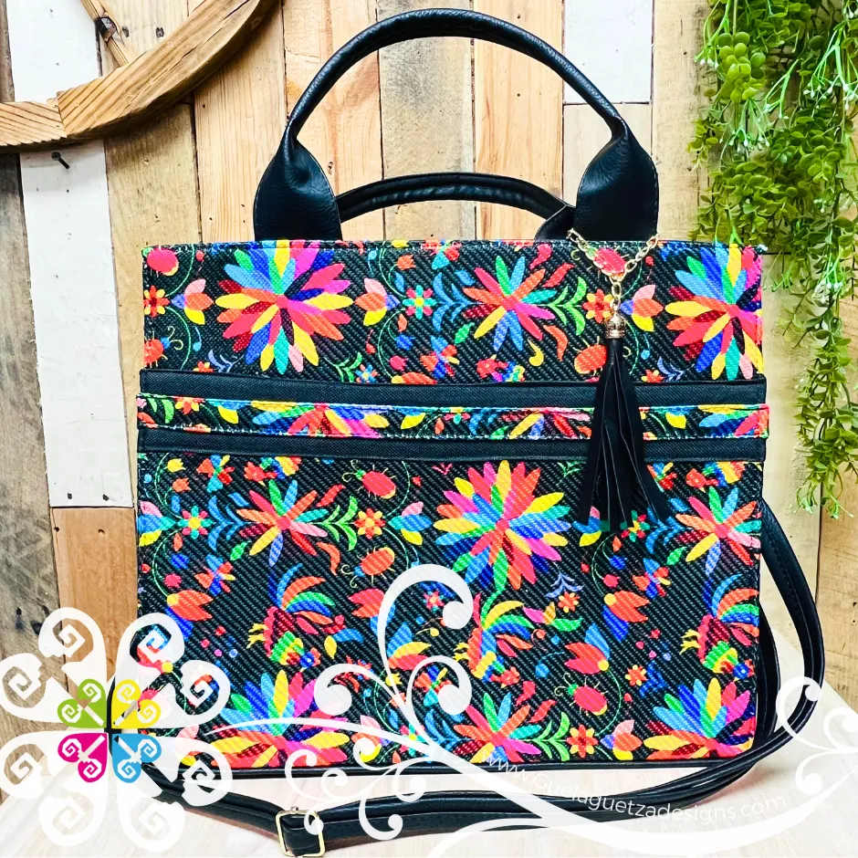 Large Square - Faux Leather Bag