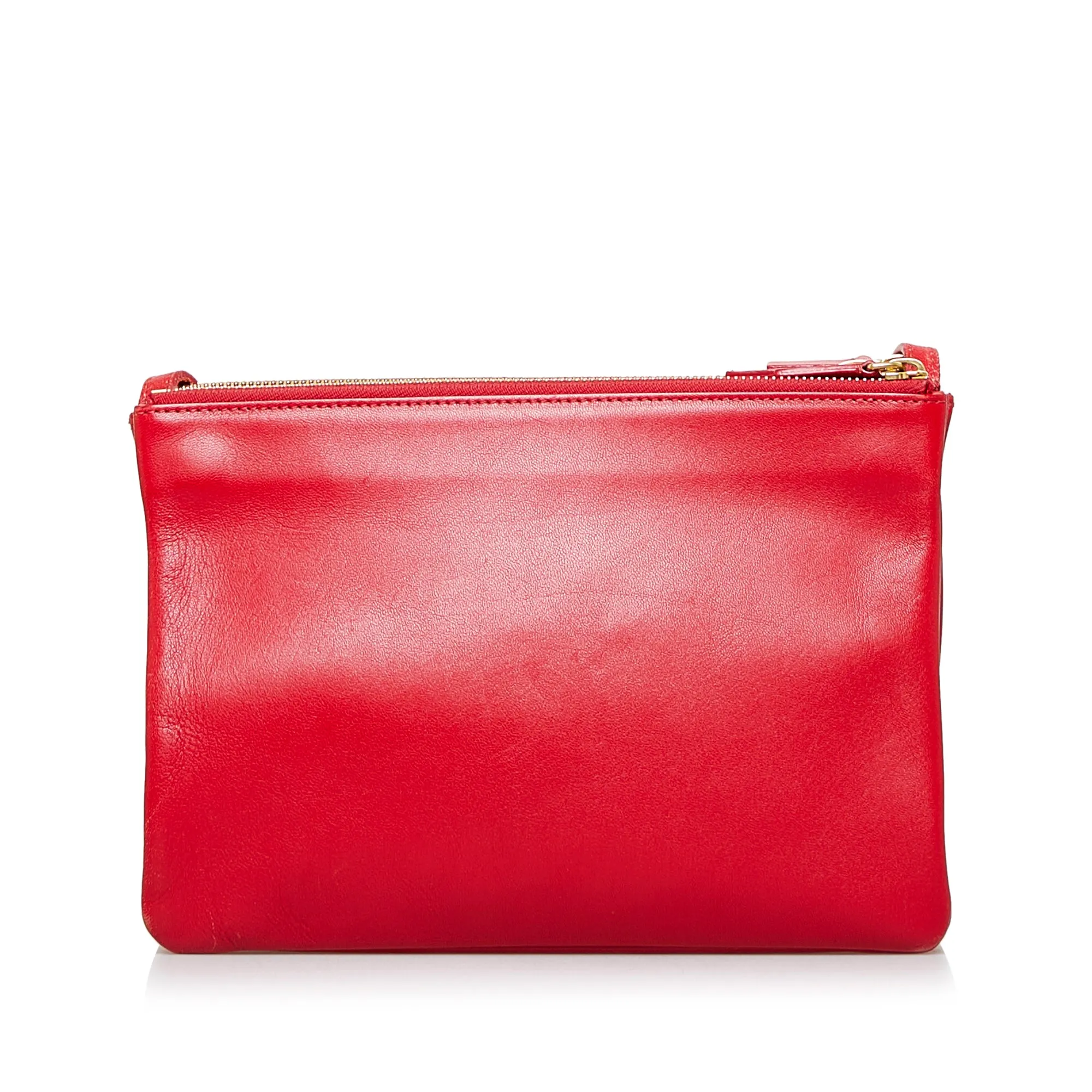Large Trio Leather Crossbody Bag